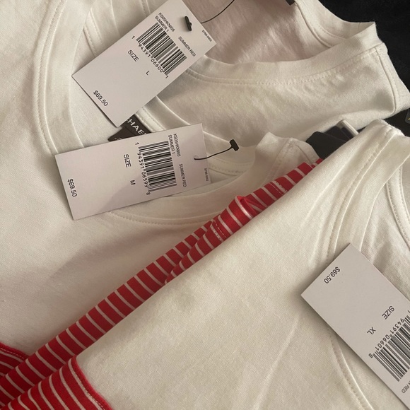 New with tags Micheal kors t-shirt red & white - Picture 8 of 8